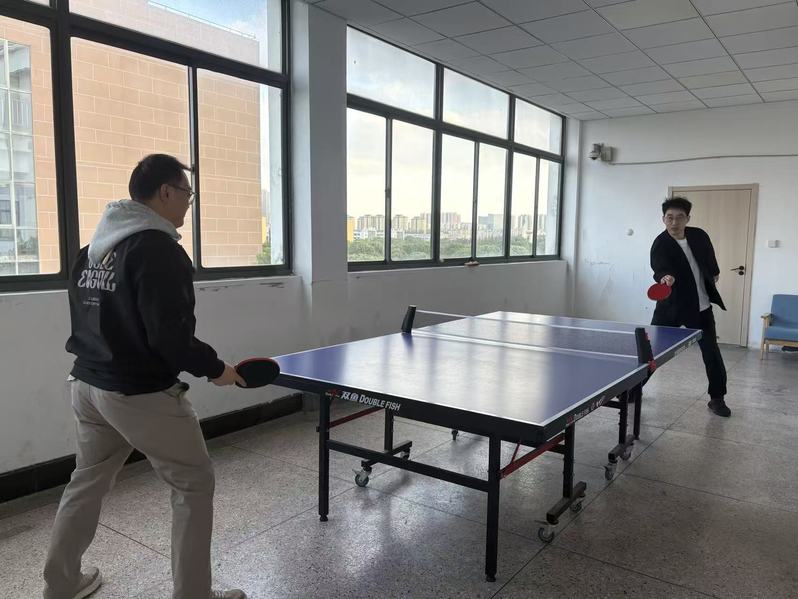 安全学院分工会举办乒乓球训练赛