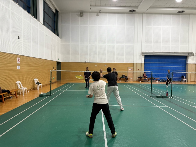 机关一、机关二分工会联合举办羽...